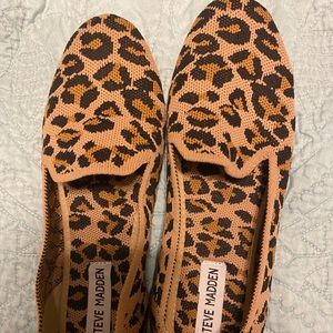 Steve Madden Leopard Print Loafers